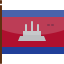 National flag icône 64x64