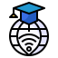 Globe network アイコン 64x64
