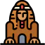 Great sphinx of giza icon 64x64