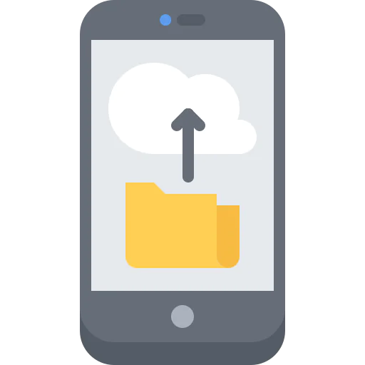 Cloud storage アイコン