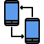 Data transfer Ikona 64x64