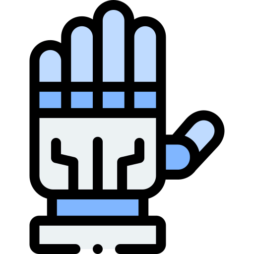 Robot hand icon