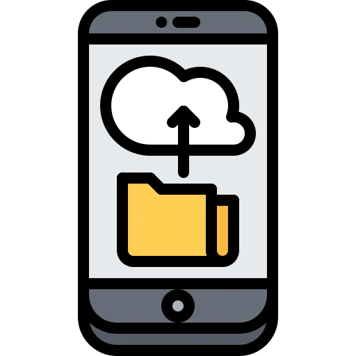 Cloud storage icon