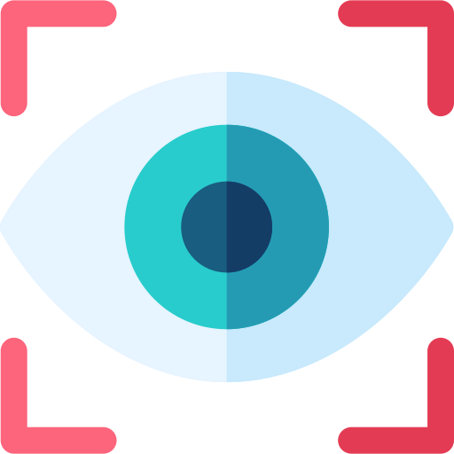 Eye recognition icon