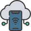 Mobile cloud Symbol 64x64
