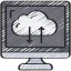 Cloud uploading 图标 64x64