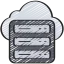 Cloud server icon 64x64