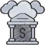 Cloud banking icon 64x64