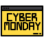 Cyber monday icon 64x64
