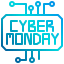 Cyber monday icon 64x64