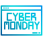 Cyber monday icon 64x64