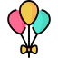Balloons icon 64x64
