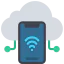 Mobile cloud Symbol 64x64