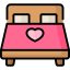 Double bed icon 64x64