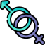 Gender symbol icon 64x64
