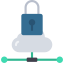 Cloud lock Symbol 64x64