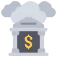 Cloud banking Symbol 64x64