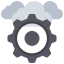 Cloud settings Symbol 64x64