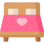 Double bed icon 64x64