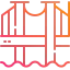 Golden gate bridge icon 64x64