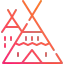Indian tent Symbol 64x64