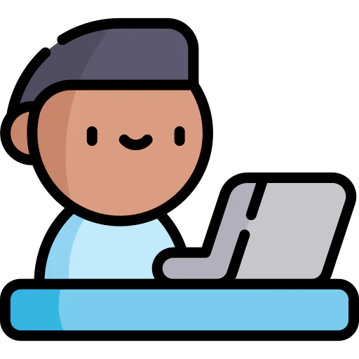 Working at home ícone