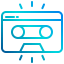 Cassette tape icône 64x64