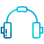 Headphone icône 64x64