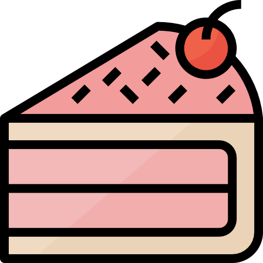 Cake slice icon