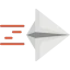 Paper plane icon 64x64