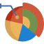 Chart icon 64x64