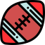 Rugby ball icon 64x64