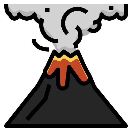 Volcano icon