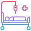Hospital bed icon 64x64