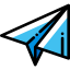 Paper plane icon 64x64
