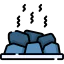 Hot stones icon 64x64