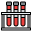 Blood test icon 64x64