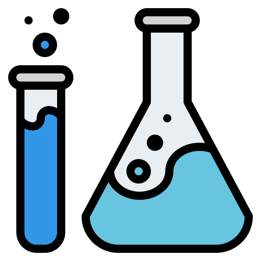 Test tubes icon