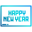 New year ícone 64x64