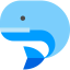 Whale icon 64x64
