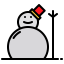 Snowman Symbol 64x64