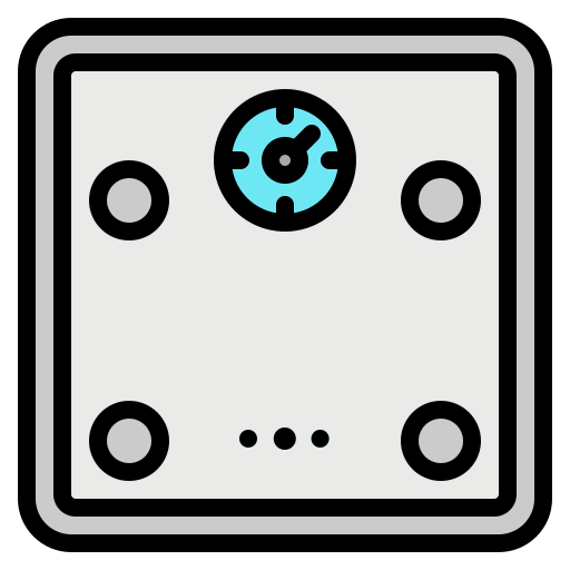 Weighing scale icon