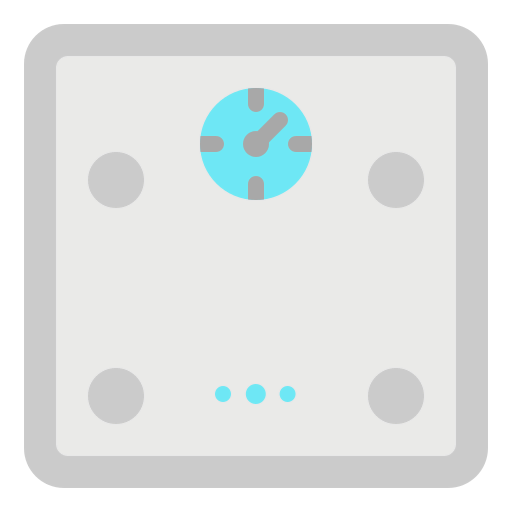 Weighing scale icon