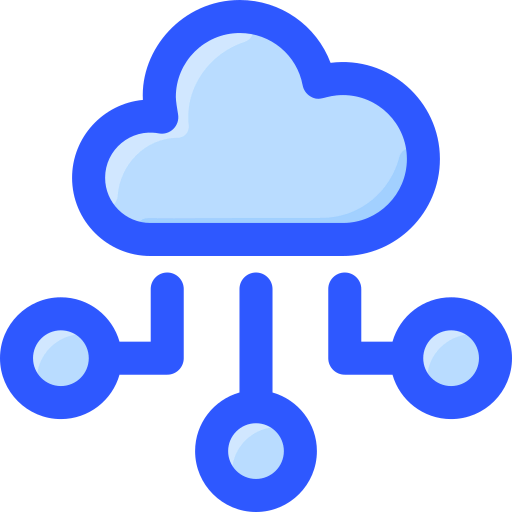 Cloud storage icon