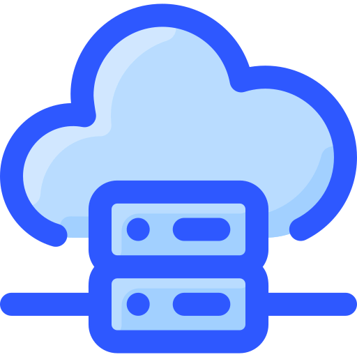 Cloud storage icon