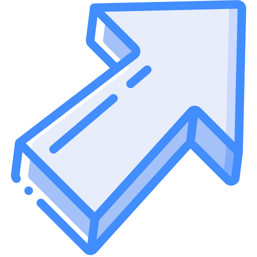 Diagonal arrow biểu tượng