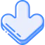 Down arrow icon 64x64