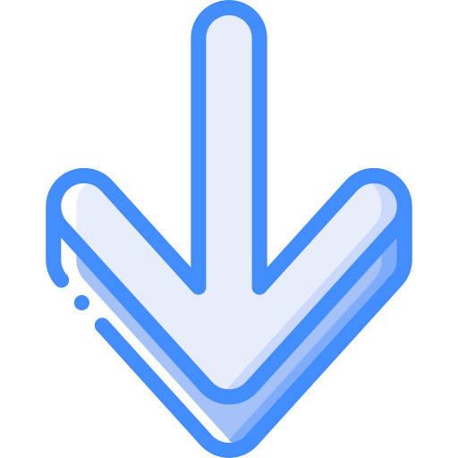 Down arrow icon