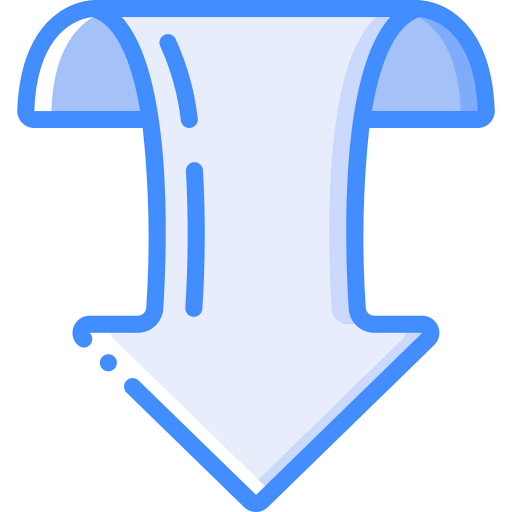 Down arrow icon
