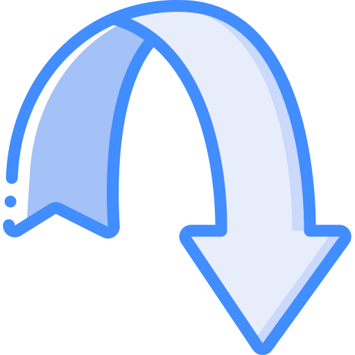 Down arrow icon